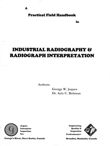 Industrial Radiography & Radiograph Interpretation