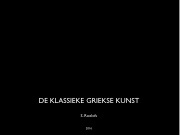 03 GRIEKSE KUNST