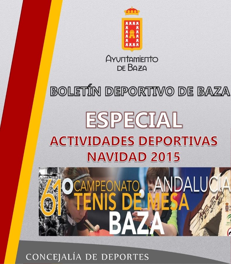 boletín deportivo de Baza