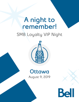 Bell SMB Loyalty VIP Night - Ottawa