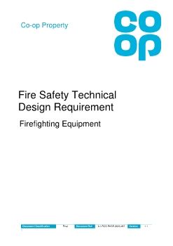 Appendix C - Firefighting Equipment
