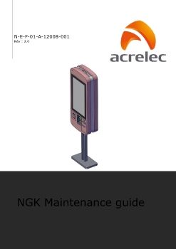 Acrelec NGK Installation Guide NEB 01 A 12008 001 REV 2.0_Neat