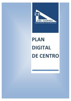 PLAN DIGITAL DE CENTRO