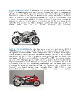 motos deportivas