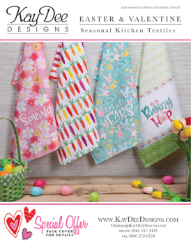 Kay Dee Designs 2023 Easter & Valentine Wholesale Catalog