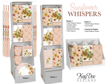 Kay Dee Designs HOLIDAY 2025 Kitchen Textile Displays