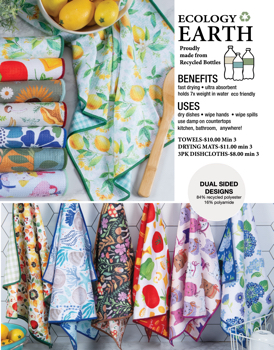 Ecology Earth Recycled Textiles by Kay Dee Designs