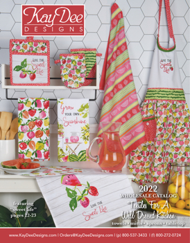 Kay Dee 2022 Everyday Kitchen Textile Wholesale Catalog