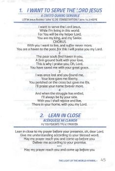 English Hymn Book 2018
