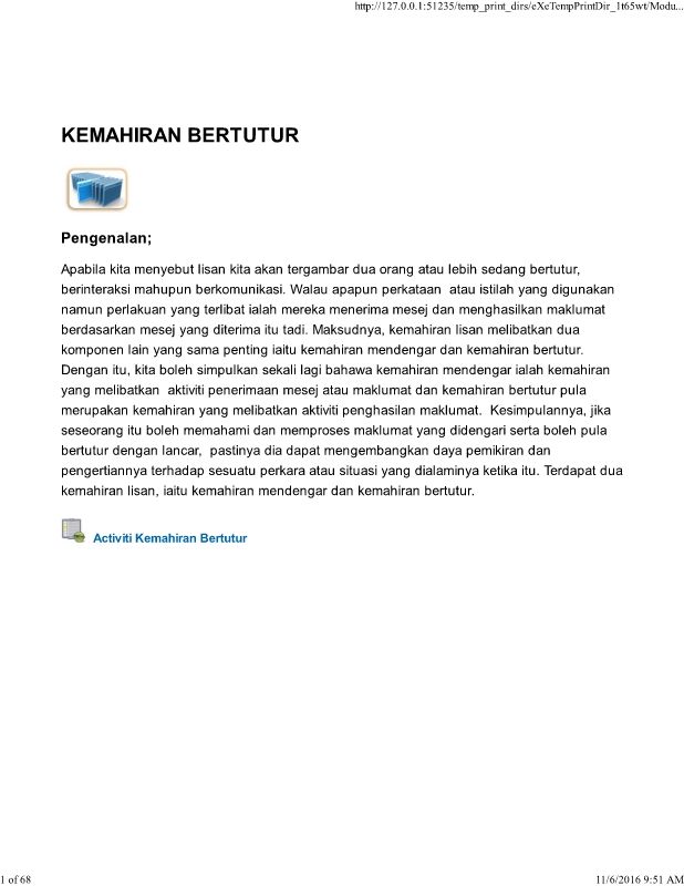 KEMAHIRAN BERTUTUR-UKBM