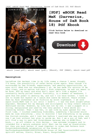 [pdf] ebook read mek (darverius  house of dar book 18) pdf ebook