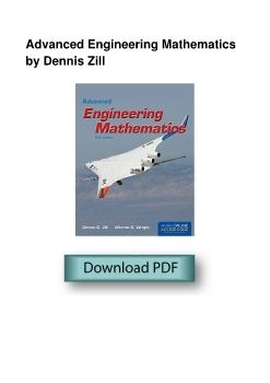 Advanced Engineering Mathematics by Dennis Zill