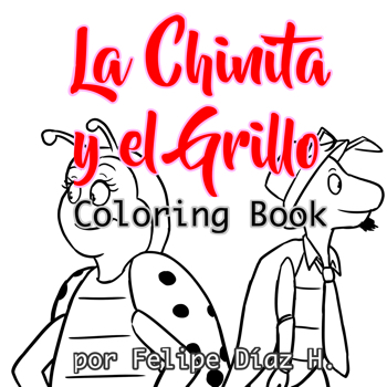 Demo El Grillo y La Chinita Coloring Book