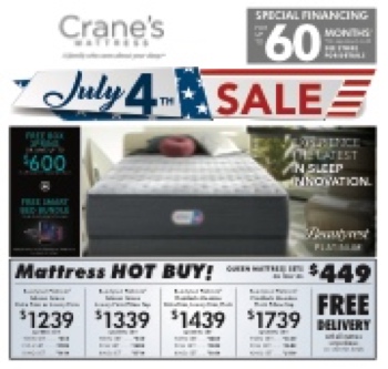 86256 Cranes Mattress 4th18