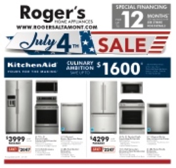 86166 Rogers Home Appliance 4th18