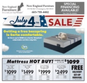86315 New England Furniture 4th18