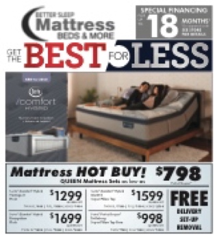 Better Sleep Mattress Best for Less