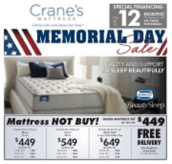 85167 Cranes Mattress MD