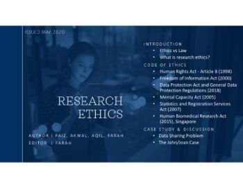 RESEARCH ETHICSZINE-G8