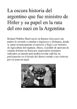 dos nazis y un dictador