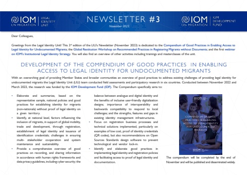 LIU Newsletter 3 - November 2023