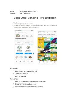 STUDI BANDING PERPUSTAKAAN UINSA