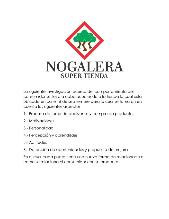 comportamiento La Nogalera