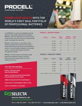 SELECTA • PROCELL - Power Your Healthy Workplace Touchless Devices