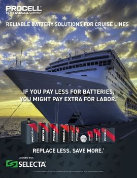 SELECTA • PROCELL - Reliable Battery Solutions for Cruise Lines