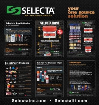 SELECTA • ELECTRIAL SALES ASSOCIATES • Custom Rep Banner 38x40