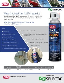 SELECTA • CRC WASP & HORNET KILLER PLUS
