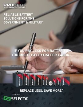 SELECTA • PROCELL - Reliable Battery Solutions for the Government & Military