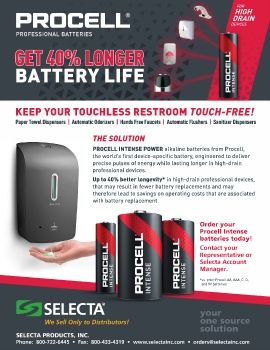 SELECTA • PROCELL INTENSE POWER - Device Specific Alkaline Batteries for Better Longevity