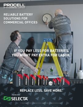SELECTA • PROCELL - Reliable Battery Solutions for Commercial Offices
