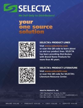 SELECTA • QR CODE & LINKS - Products & Literature