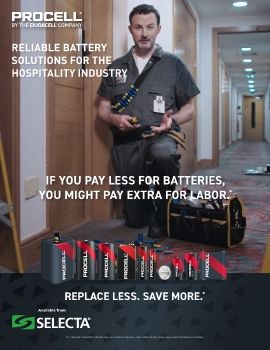 SELECTA • PROCELL - Reliable Battery Solutions for the Hospitality Industry