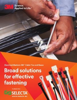 SELECTA • 3M CABLE TIE FAMILY BROCHURE - Broad Solutions for Effective Fastening