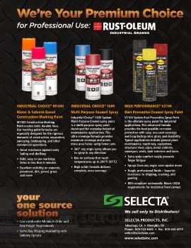 SELECTA • RUST-OLEUM INDUSTRIAL CHOICE PAINTS