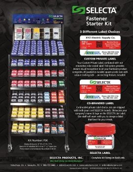 SELECTA • PRIVATE LABEL - FASTENER STARTER KIT