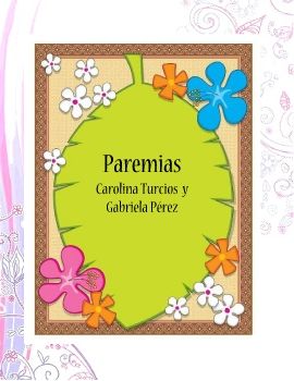 Paremias - Carolina Turcios y Gabriela Pérez