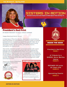 BCAC Sisters In Motion Spring 2022