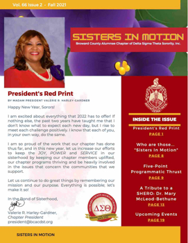 SISTERS IN MOTION FALL 2021