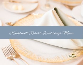 Kingsmill Resort - Weddings Menu