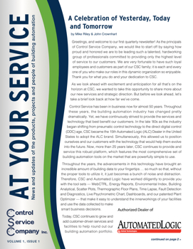 CSC_Newsletter_v1i1