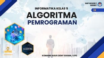 E-MODUL ALGORITMA PERTEMUAN 1 KELAS 9