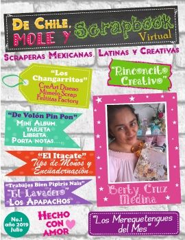 DE CHILE, MOLE Y SCRAPBOOK REVISTA JULIO 2019