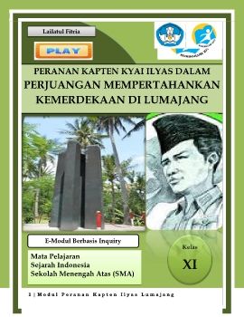 E-MODUL PERAN KYAI KAPTEN ILYAS DALAM MEMPERTAHAKNKAN KEMERDEKAAN INDONESIA.Neat