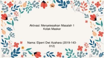 Aktivitas Siswa