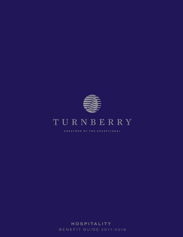 2017 Turnberry Hospitality Benefits Guide