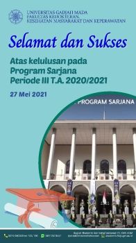 Selamat WSD Mei 2021 FK-KMK UGM